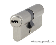 Цилиндр замка 40х40 мм (5 ключей с лазерн. насечкой)